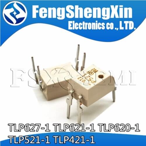 10PCS TLP521GB DIP4 TLP521 DIP-4 TLP521-1 TLP521-1GB DIP Programmable Controllers AC/DC−Input Module Solid State Relay