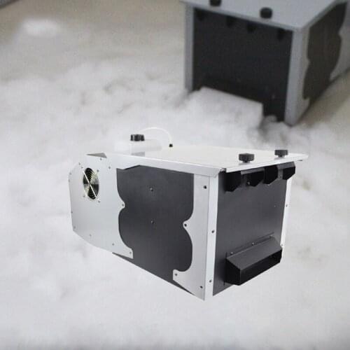 Free shipping 3000W DMX Smoke Machine Low Lying Ground Emitter mist fogger Wedding Party Stage Disco DJ Bar wireless fog machine