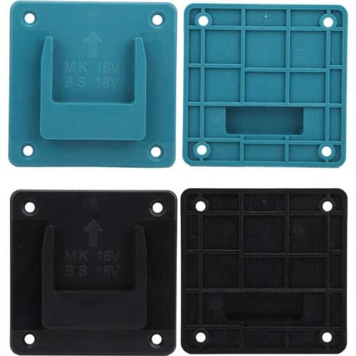 2Pcs Machine Holder Wall Mount Storage Bracket Fixing Devices for Makita 18V Electric Tool Battery Tools Accessories