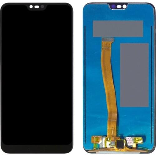 5.84 inch Display For Huawei Honor 10 LCD Display+Touch Screen Digitizer Assembly Replacement +fingerprint COL-L29 Frame