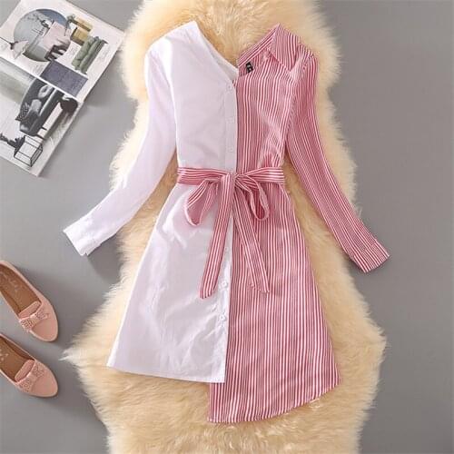 FIFANYI SIKOU Fashionable Shirt Dresses