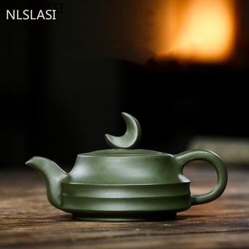 Yixing tea pot purple clay teapot ore Green mud Chinese Famous handmade Tea set kettle tea infuser custom Authentic 250ml