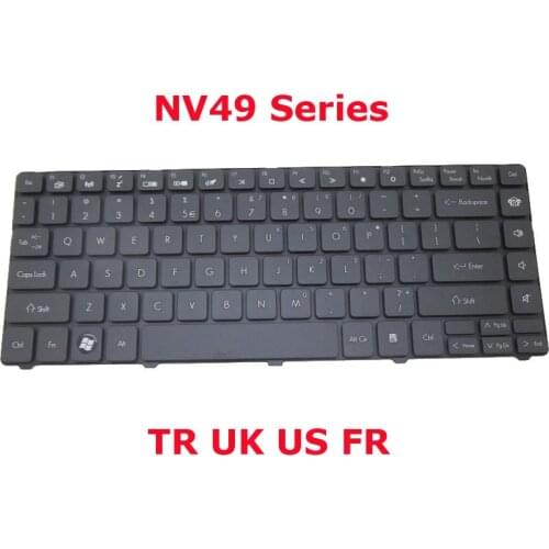 MS2303 Keyboard For ACER For Gateway NV49 V104630CK2 FR V104630DK2 TR UK V104630DS3 UI KB.I140G.209 KB.I140G.139 KB.I140G.225