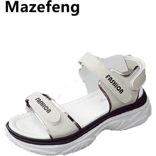 Женские туфли с открытым носом Mazefeng China At AliExpress