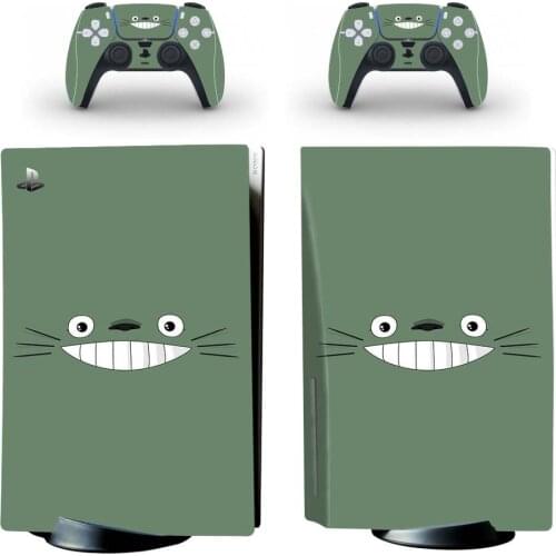 My Neighbor Totoro PS5 Standard Disc Edition Skin Sticker Decal Cover for PlayStation 5 Console & Controller PS5 Skin Sticker