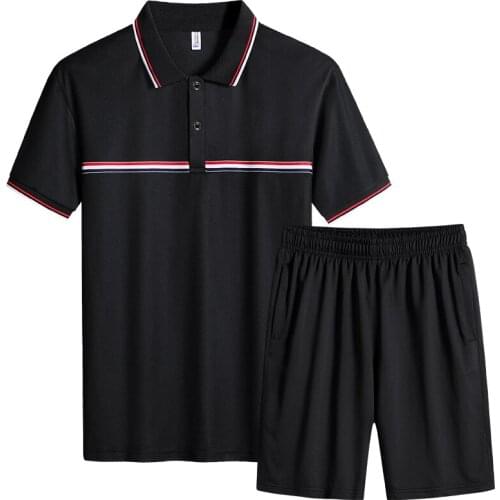 Tracksuit Men Sets Men Sweat Suit Jogger Set Sport Men Summer Suit Two-piece Fashion Fitness Suit Men Outfit Set T-shirt Short