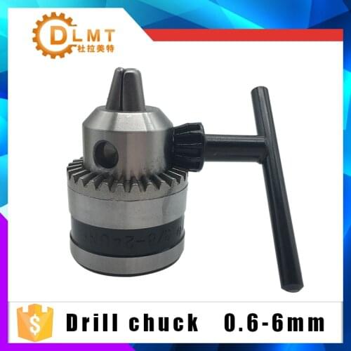 0.6-6mm Keyed Drill Chuck 3/8" 24UNF with Key