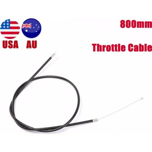 TDPRO 800mm Throttle Cable 115mm Travel length For 47cc 49cc Pocket Bike Mini Moto ATV Go Kart Dirt Bike