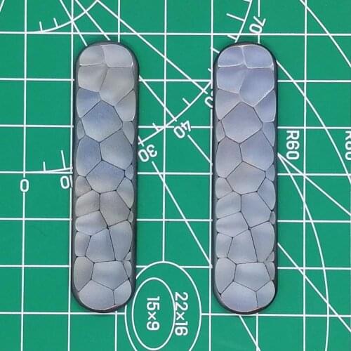 Titanium Alloy TC4 Scales Without Cut-Out for Tweezer and Toothpick for 58 mm Victorinox Swiss Army Knife