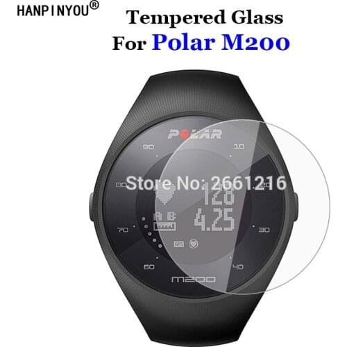 For Polar M200 Tempered Glass 9H 2.5D Premium Screen Protector Film For Polar M200 Sport Smart Watch