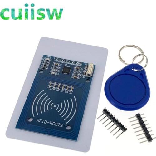 1pcs MFRC-522 RC522 RFID RF IC card sensor module to send S50 Fudan card, keychain for arduino