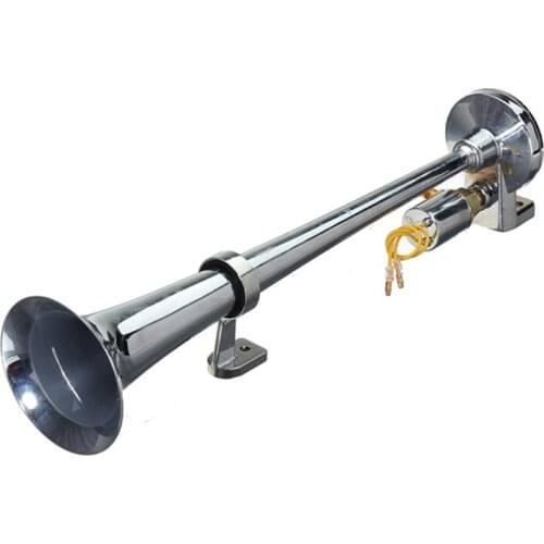 12V/24V Super Loud 139db Trumpet Air Horn Car Truck Van Lorry Boat Metal SIREN Air Horn Car Motorcycle Horn Accessories Tools