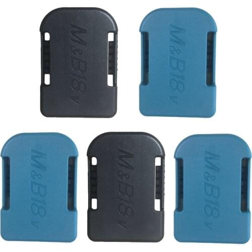 2 / 5 PCS Electric Tools Storage Fixed Bracket Installation Base Display Rack For Makita Bosch DeWalt Milwaukee lithium battery