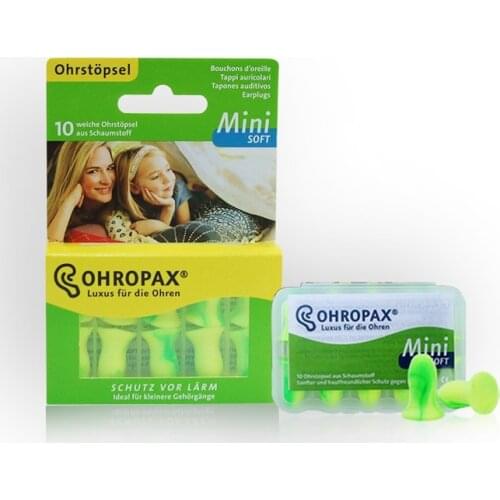 5 Pairs Mini Soft Earplugs Washable Foam Ear Plugs Sleeping Noise Reduction Earplugs for Women Child good sleep helper