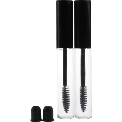 6 Pieces Empty Mascara Eyelash Growth Oil Lip Gloss Eyeliner Tube Bottles