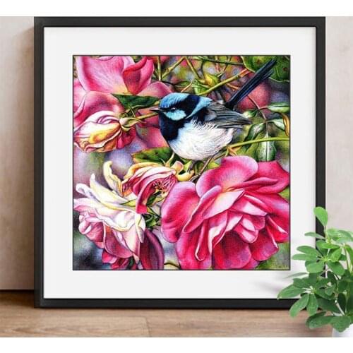 Diamond Embroidery Painting Full Square/Round Drill Diamond Painting Flowers Mosaic Cross Stitch Decoration Home