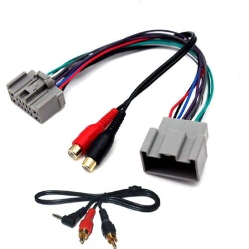 3.5mm Jack Audio Aux-in Adapter For Volvo XC90 S40 V50 C70 C30 Radio Without 6 CD Player