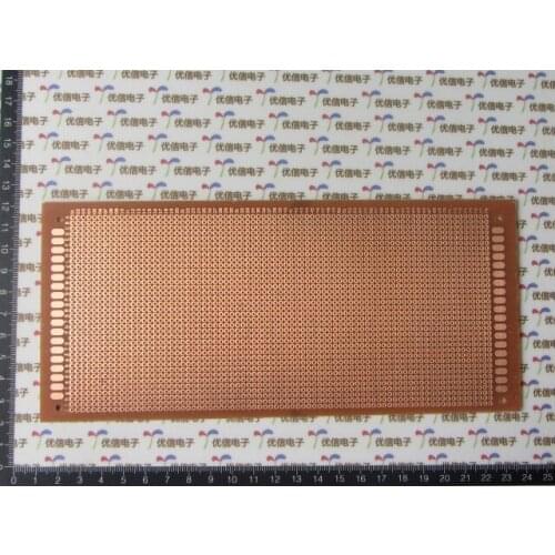 Free shipping Bakelite universal board / 10 * 22CM / 2.54MM Pitch / Pegboard / circuit board / PCB board