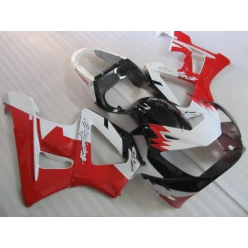 Injection molding Bodywork Kit For h CBR900RR 929 2000 2001 CBR900 900RR CBR900 00 01 CBR900RR Motorbike Fairing Red black