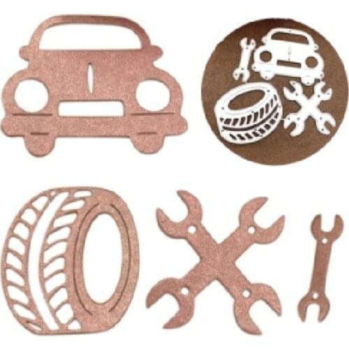 Car Repair Metal Cutting Dies Stamps Dies Scrapbooking Mold Cut DIY Handmade Tools Craft Decoration Metal Cutting Dies New 2021