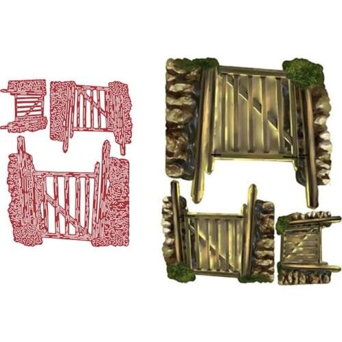 Mr Browns Field Metal Cutting Die Scrapbook Embossed Paper Card Album Craft Template Cut Die Stencils New for 2021 Arrive