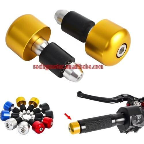 22mm (7/8") Handlebar Cap Bar Ends For Suzuki GSF400 GSF600 GSF650 GSF1200 GSF1250 Bandit DL650 DL1000 V-Strom 1000 DR800S