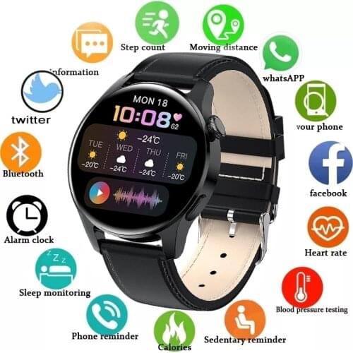 2021 Newest Smartwatch Bluetooth Call Music Playback Large HD Screen Health Monitor Multi-function Sports Watch For Android ios