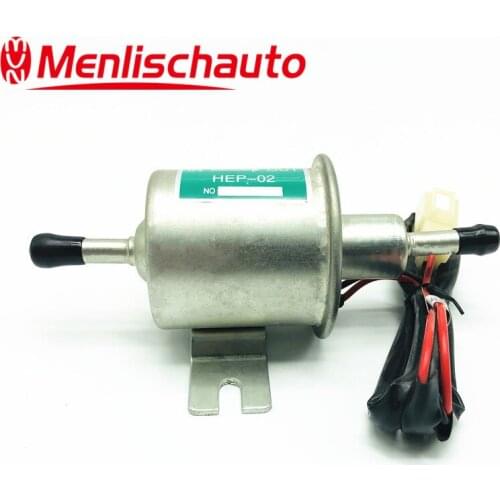New HEP-02 Gas Diesel Inline Low Pressure electric fuel pump 12V USA SELLER