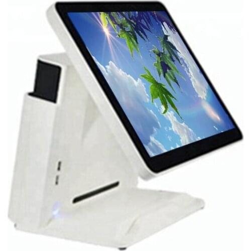 PC monitor display POS system 15 inch touch screen pos all in one retail restaurant pos terminal cash register