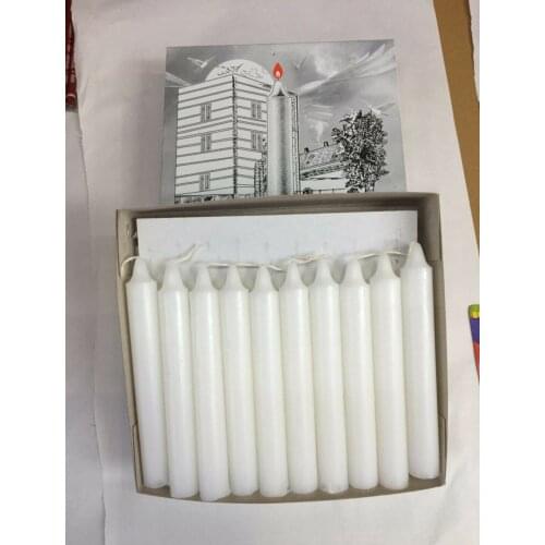 20 Pcs/Set Candlestick Long Stick Candle for candlelight Dinner Smokeless Tasteless Wedding Party Home decor Favor Supplies