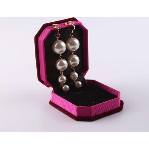 JIOFREE Trendy Elegant Big small Simulated Pearl Long No Piercing Clip on Earring new Pearls Earrings For Wedding Party Gift