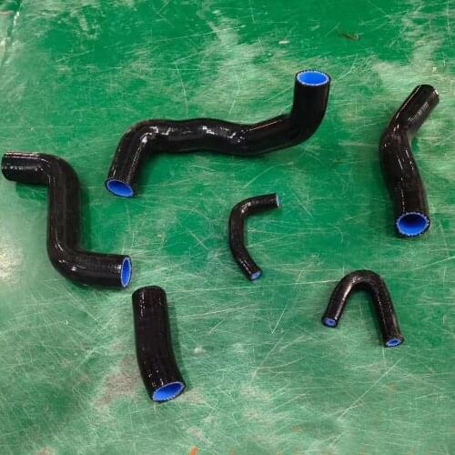 Silicone Radiator Coolant Hose Kit For KAWASAKI ZRX1200R 2002 2003 2004 2005 2006 2007