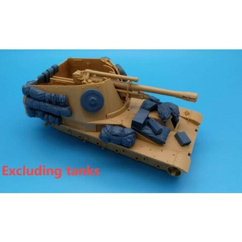 1:35 scale resin die-casting armored vehicle parts modification does not include the unpainted model of the car 35872