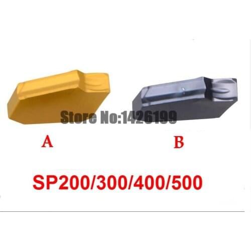 10PCS Single head slot blade SP200 SP300 SP400 SP500 CNC Cutting Blade inserts Suir for Turning tool SPB26/32