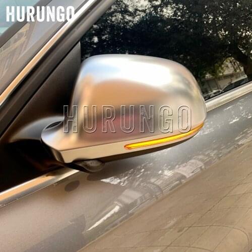 2 pieces Dynamic Blinker Mirror Light for Audi A4 A5 B8 A3 8P Q3 A6 C6 4F S6 LED Turn Signal Side Indicator Blinker SQ3 A8 D3 8K