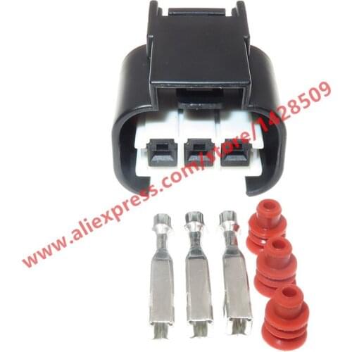 20 Sets 3 Pin Automotive Connectors Female Waterproof Wiring Harness Connector Electric Plug 936251-2