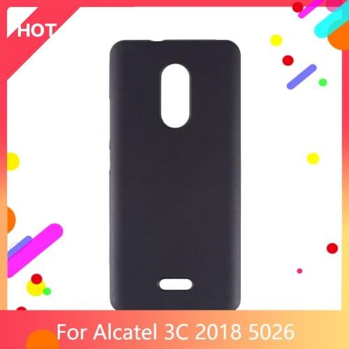 3C 2018 5026 Case Matte Soft Silicone TPU Back Cover For Alcatel 3C 2018 5026 Phone Case Slim shockproof