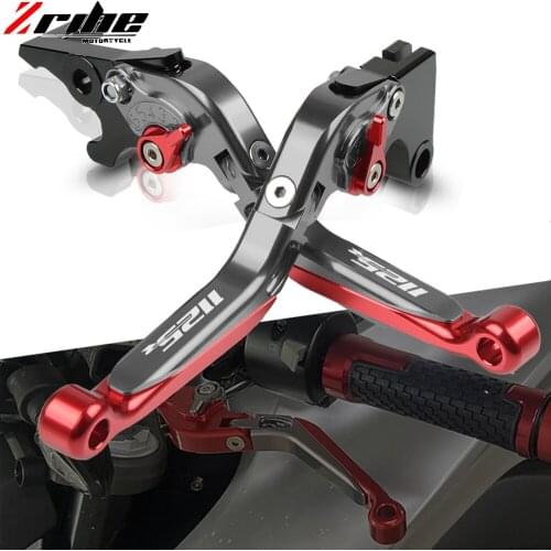 Motorcycle Accessories FOR 1125R CNC Aluminum Adjustable Folding Extendable Brake Clutch Levers FOR BUELL 1125R 1125 R 2008-2009