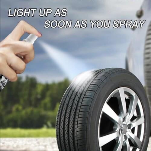30ml Tyre Gloss Spray Tire Glazing Keep Tire Black Rubber Protective Auto Tires Coating Agent Kit Coating Agent Wax Dropship