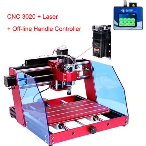 CNC 3020 Metal Engraver Offine GRBL Control 300W DIY CNC Laser 5W 10W 15W 3 Axis PCB Milling Machine ER11 Wood Router Engraver