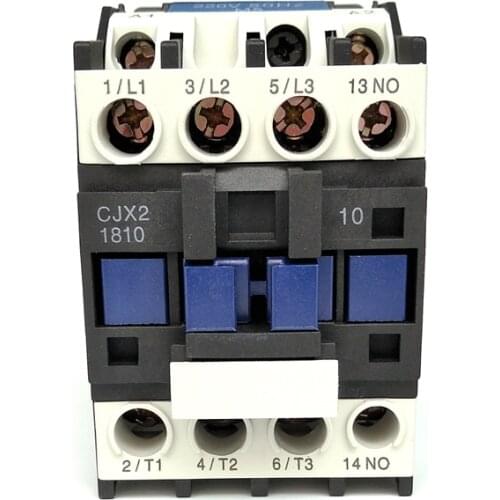 CHINT AC contactor CJX2-18 18A coil voltage AC220V 380V 110V 36V 24V 48V CJX2-1801 1NC CJX2-1810 1NO