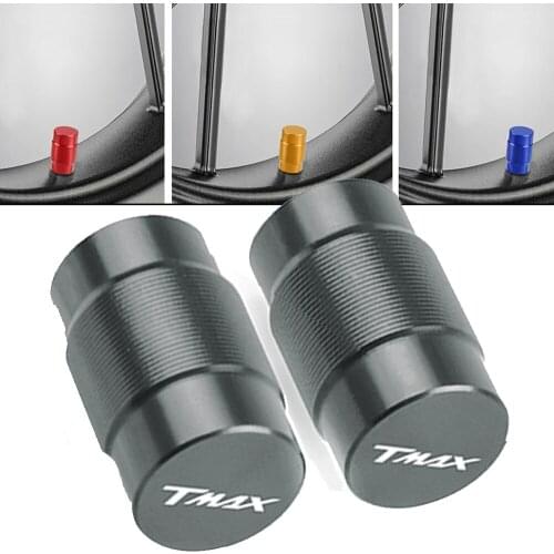 CNC Wheel Tires Air Caps Cover Tire Valve Dustproof For Yamaha T MAX 530 2012-2015 TMAX 500 2008-2011 T-MAX 560 tmax560 2020