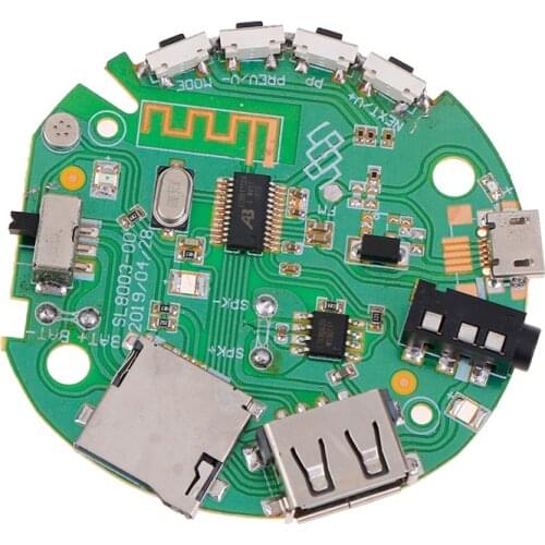 3.7-5V Multifunction Bluetooth Receiver Audio Amplifier Board Speakers Board