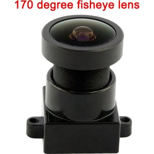 High quality security camera lens wide angle 170degree cctv fisheye lens with M12 lens mount