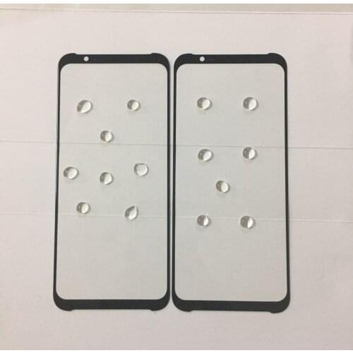 For ZTE Nubia Red Magic 5G Front LCD Glass Lens touchscreen Magic 5G NX659J Touch screen Panel Screen Glass without flex