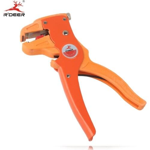 RDEER Flat-head Wire Stripper Pliers Stripping Cutting 2 In 1 Multifunction Stripper Cutting Hand Tools Electrician Tools