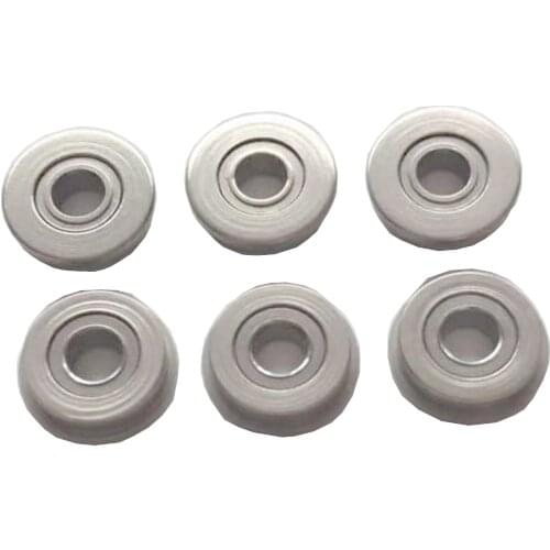 Airsoft 6mm 7mm 8mm Stainless Oilless Steel Bearing Bushing for Airsoft M4 AK AR15 Series AEG/EBB Gearbox