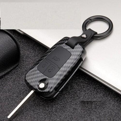 Carbon fiber ABS Car Key Case For Chevrolet Cruze Aveo Trax Opel Astra Corsa Meriva Zafira Antara J Mokka Insignia For Buick