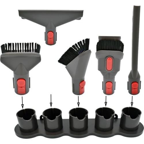 Storage Rack Holder Attachment Combination Tool Brushs Hose Kits Replacements for dyson V7 V8 Vacuum Cleaner Parts Accessories