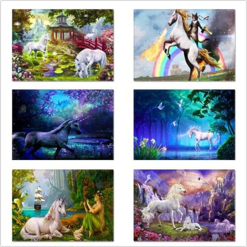 Cartoon 3D Unicorn Carpets for Living Room Area Rug Xmas Kids Room Play Mat Child Christmas Gift Soft Flannel Large Size Carpet